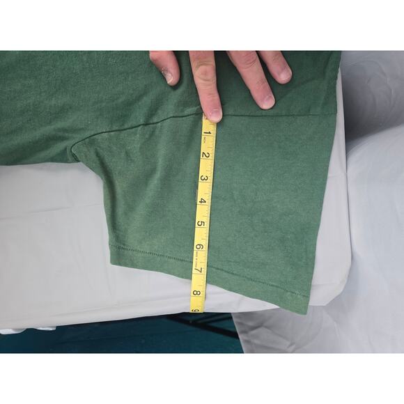 Vintage Fila Men's T Shirt XL Made in the USA Green‎ - Picture 11 of 13